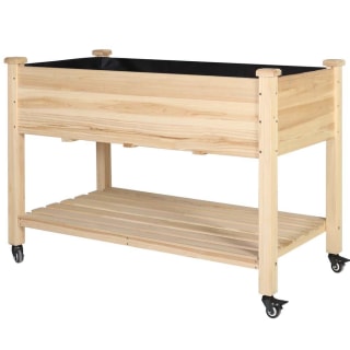 Veikous Wooden Raised Garden Bed