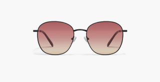 Quay Jezabell 56mm Round Sunglasses