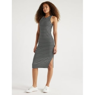 Ribbed Tank Midi Dress