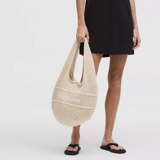 Lululemon Cotton Crochet Shoulder Bag 7L