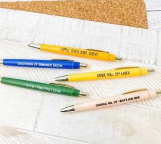 Teachers Message Pen Set (Set of 5)
