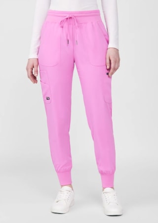 Carly 7-Pocket Mid-Rise Jogger Pant 