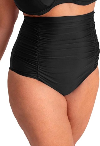 Essentials High-Waisted Control Bikini Bottom