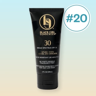 20: Black Girl Sunscreen Moisturizing Sunscreen Lotion