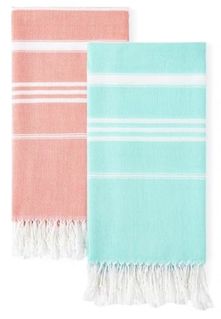 Antfuny Turkish Beach Towels (Pack of 2)