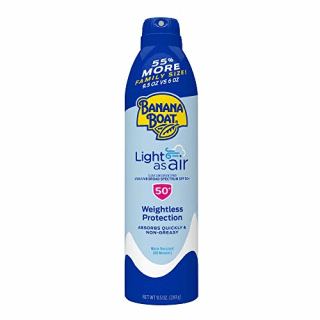 Banana Boat Light as Air Sunscreen Spray SPF 50