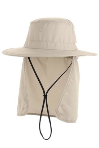 Coolibar Men’s Convertible Boating Hat