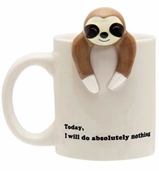 Decodyne Funny Sloth Coffee Mug