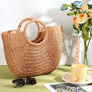 Frienda Straw Tote Bag