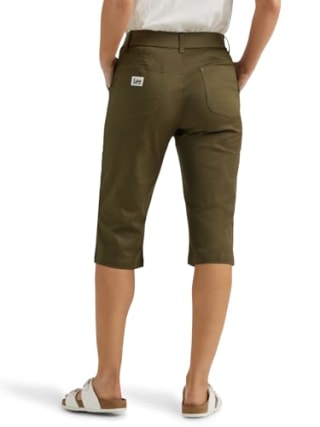 Lee Women's Ultra Lux Comfort Utility Skimmer Capri Pant