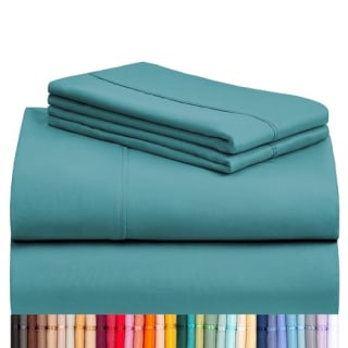 LuxClub 4-Piece Queen Sheet Set