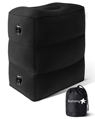 Sunany Inflatable Foot Rest Pillow