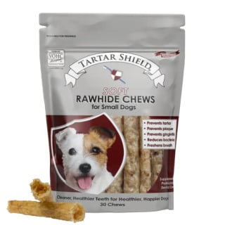 Tartar Shield Soft Rawhide Chews 