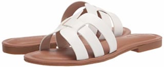 The Drop Monika Flat H-Band Slide Sandal