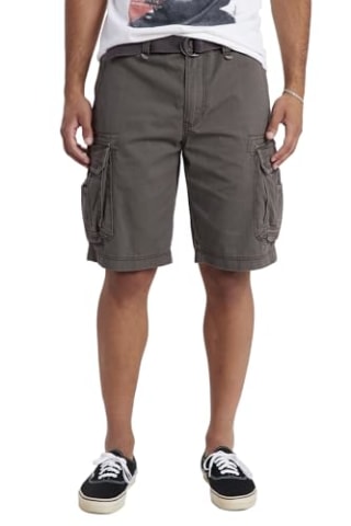 Unionbay Men's Survivor Belted Cargo Short