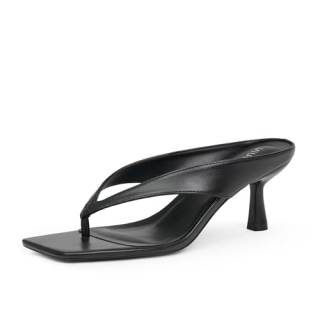 Viugjnex Kitten Heel Flip Flops