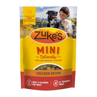 Zuke’s Mini Naturals Chicken Recipe Dog Training Treats