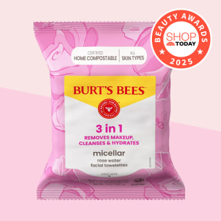 Burt's Bees Micellar Makeup Removing Towelettes with Rose Water
