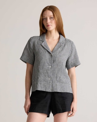 Quince European Linen Short Sleeve Shirt