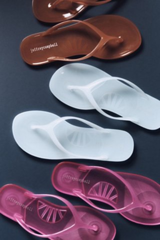 Jeffrey Campbell Beach Jelly Flip Flops