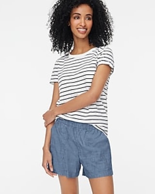 J.Crew Chambray Pull-On Short