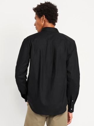 Old Navy Classic Fit Linen-Blend Shirt