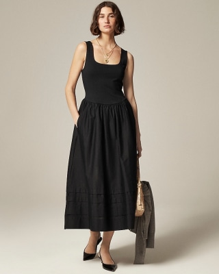 J. Crew Drop-waist Mixy Dress