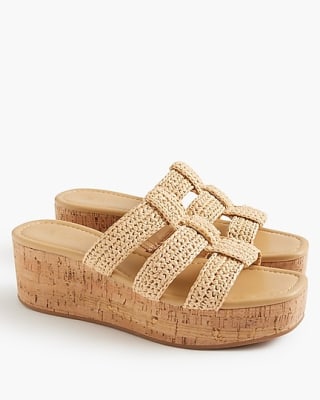 J. Crew Fisherman Flat-Form Wedges