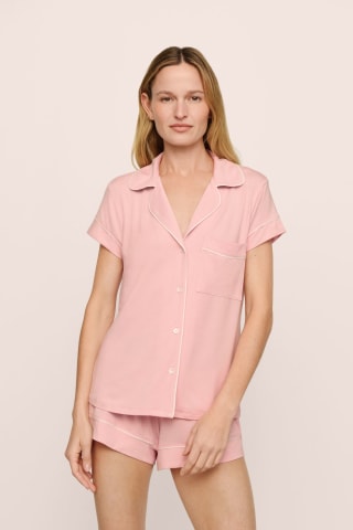 Eberjey Gisele Tencel Modal Shortie Short PJ Set
