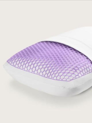 Purple GridCloud Pillow