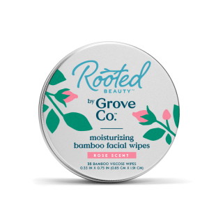 Rooted Beauty Moisturizing Bamboo Facial Wipes