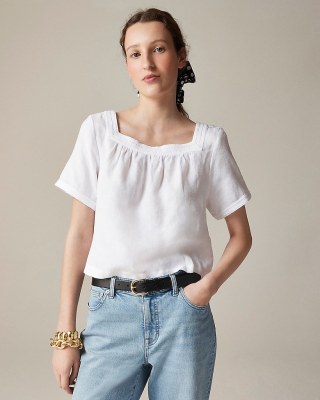 Sailor Square Neck Top