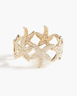 J.Crew Factory Starfish Stretch Bracelet