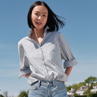 Lands' End Women's Cooling Button Front Shirt