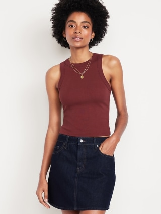 Old Navy Snug Crop Tank Top