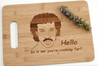 "Hello is It Me You're Cooking For?" Cutting Board