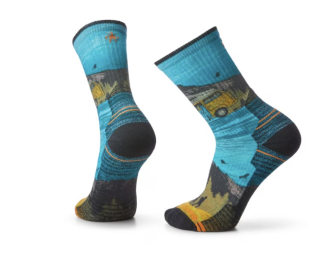 Smartwool Hike Great Excursion Print Crew Socks