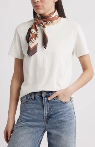 Treasure & Bond Square Satin Scarf