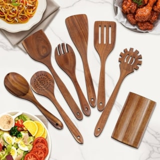 Vavsea Wooden Utensil Set