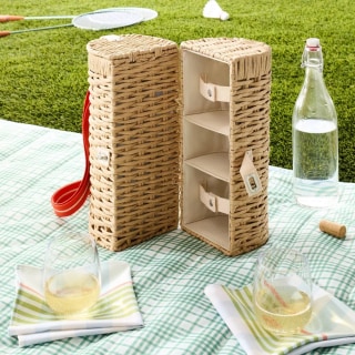Hearth & Hand with Magnolia Woven Bottle Carrier