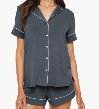 Adore Me Jane Pajama Shirt & Shorts Set