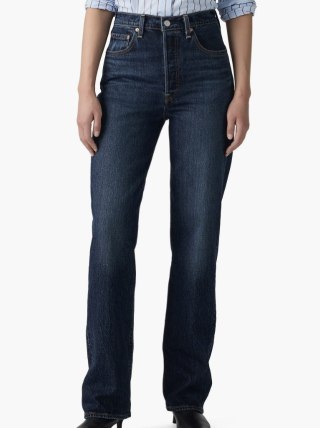 Levi's Ribcage High Waist Straight Leg Jeans