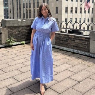 On 34th Cotton Midi Shirtdress