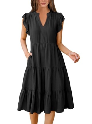 Anrabess Summer Ruffle Dress