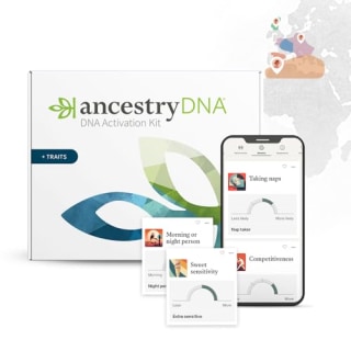 AncestryDNA + Traits Genetic Test Kit
