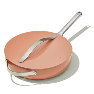 Caraway Nonstick Ceramic Sauté Pan with Lid