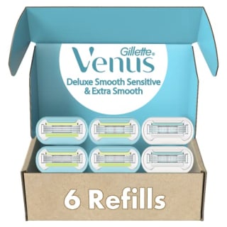 Gillette Venus Women’s Razor Blade Refills (6-Pack)