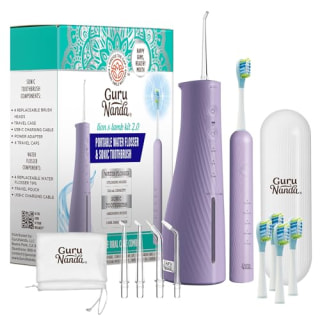 GuruNanda Electric Toothbrush with Water Flosser Combo