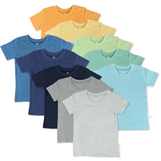 HonestBaby Short Sleeve T-Shirts (Set of 10)