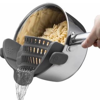 Silicone Pasta Strainer Clip-On